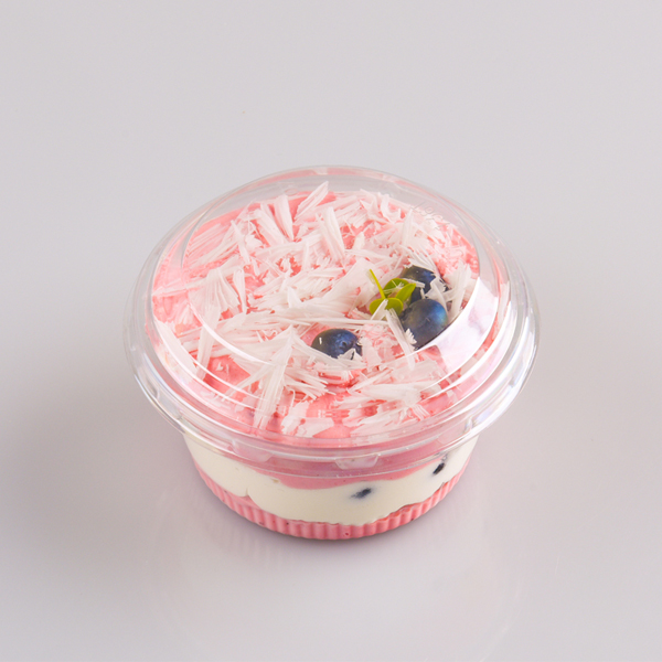 Disposable 12 inch Clear Plastic Round Cake Containers High Dome Lid