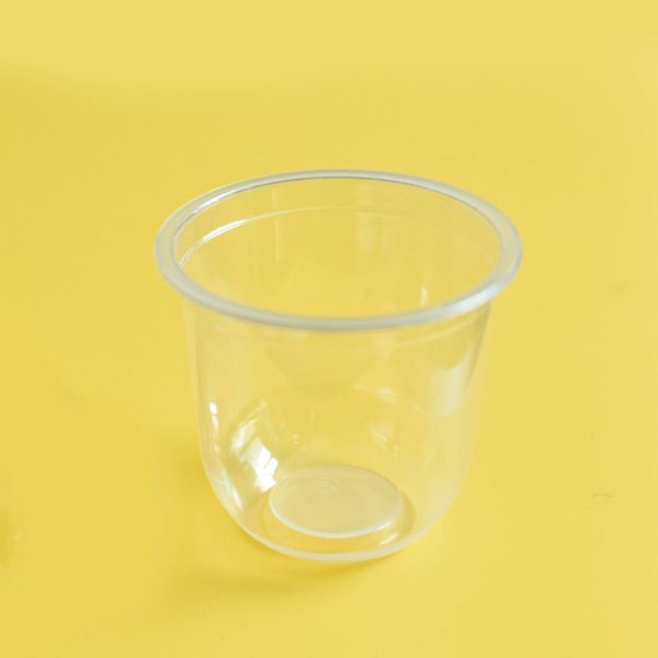 Injection Mold Bubble Tea Cups 420ml PP Material Disposable Strong Wall Cups