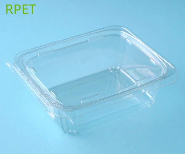 Factory Custom & Wholesale RPET Cupcake Salad Dome Lid Boxes Plastic Packaging Cake Box