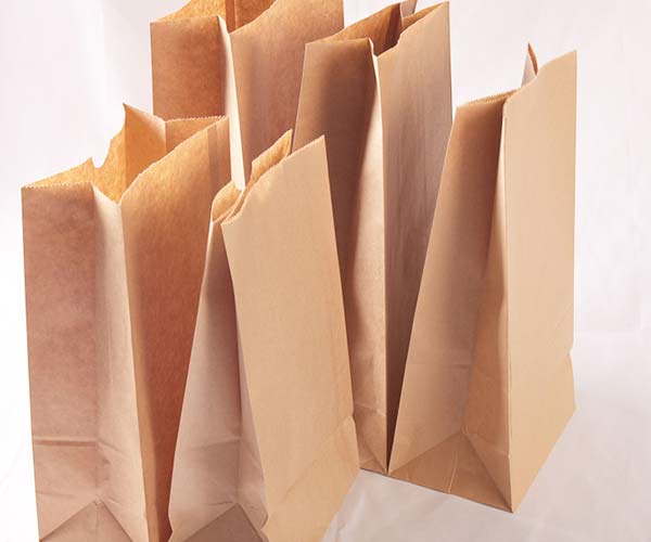 tom size sos kraft paper packing bags for bread sandwich