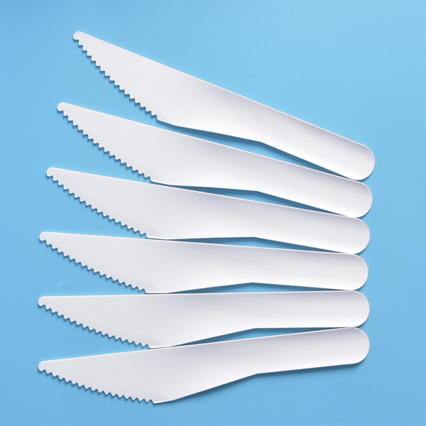 Biodegradable Disposable Plant-Based PLA Spoon Fork & Knife Eco-Friendly Tableware Cutlery
