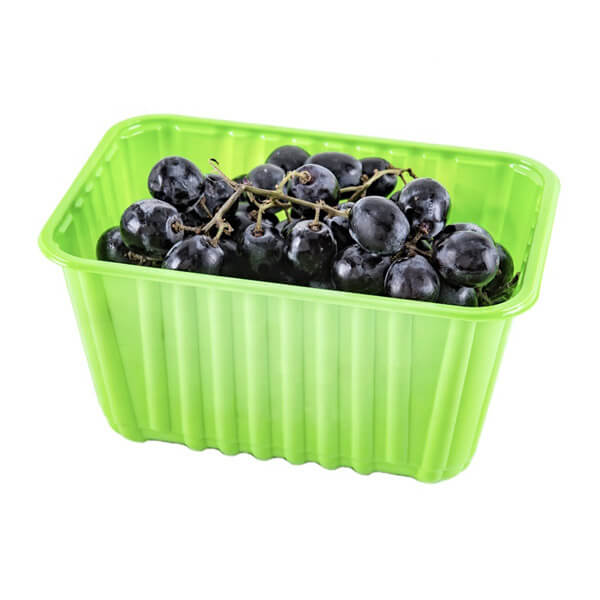 Eco-Friendly Disposable Supermarket Plastic Blister Packing Food Tray For Meat