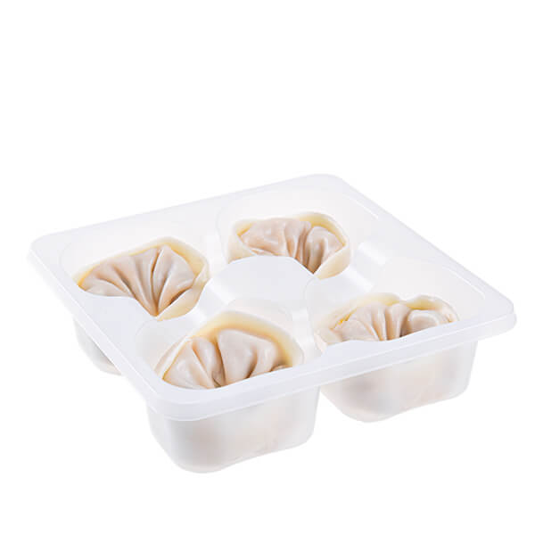 Food Grade Disposable Frozen Food Packaging Biodegradable PP Blister Plastic Food Tray