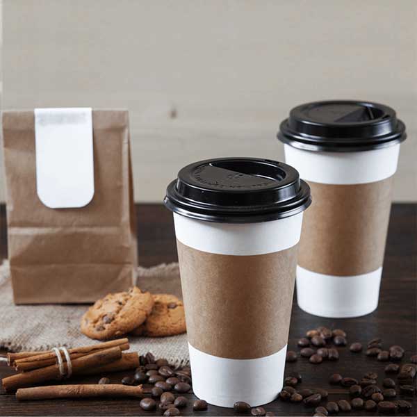 Biodegradable Food Packaging in Juice & Coffee Shop