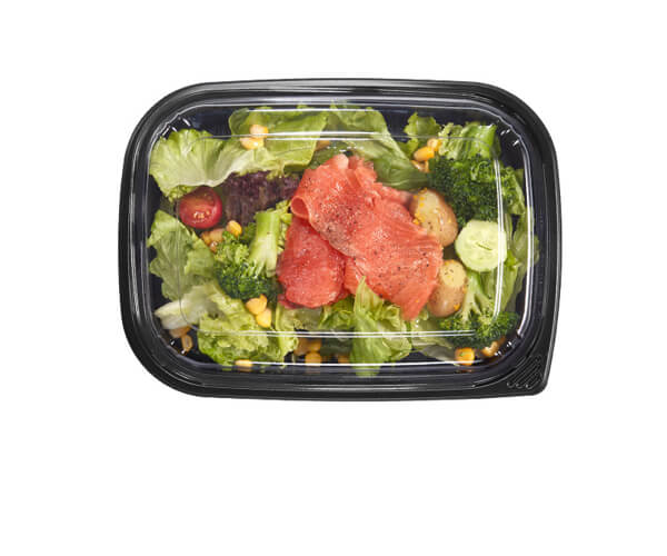 clear disposable salad bowls