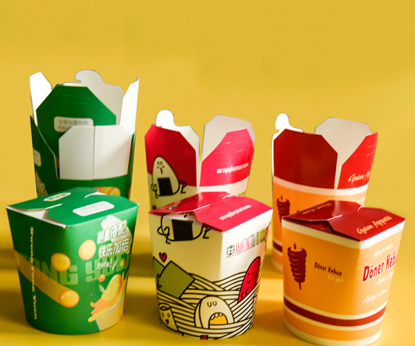 how to make paper food packaging