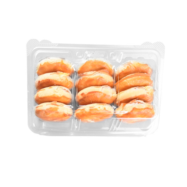 Special Shaped Pie Pastry Showcase Packaging Box with Seperated Lid