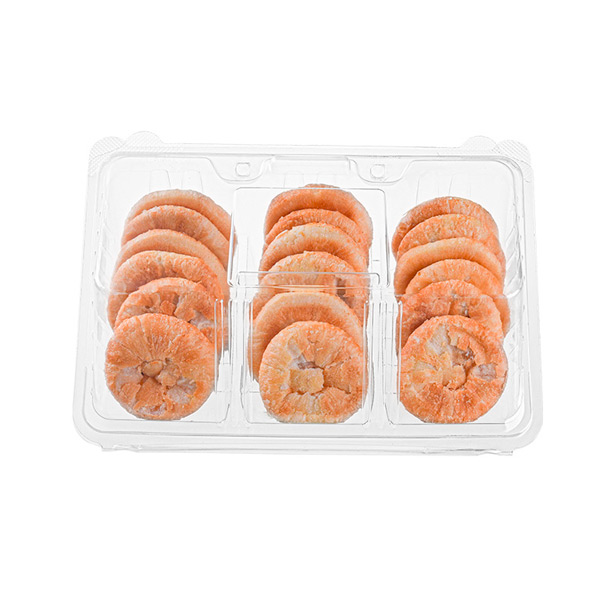 Clear Showcase Deisgn Bakery Pastry Food Packaing Container Box with Clear Lid