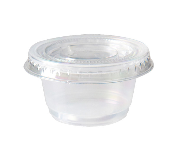 disposable plastic sauce cups