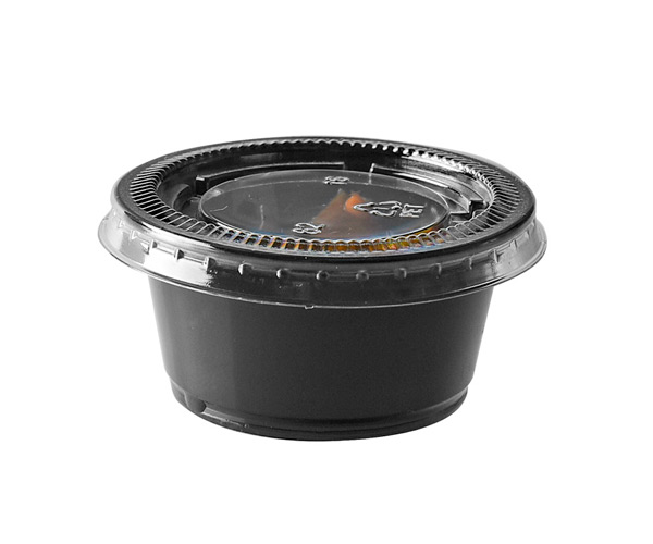 disposable sauce cups with lids