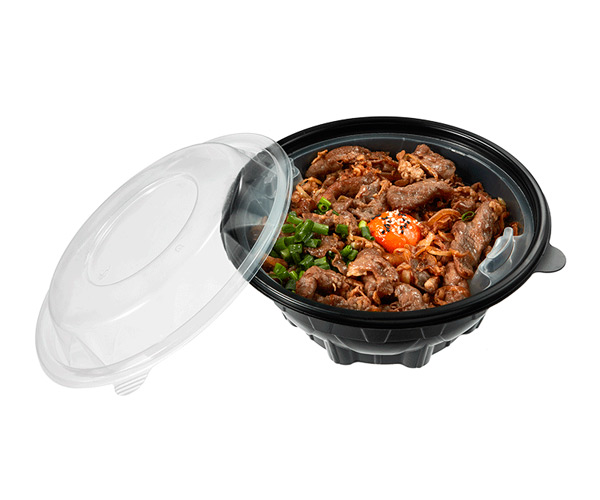disposable plastic container