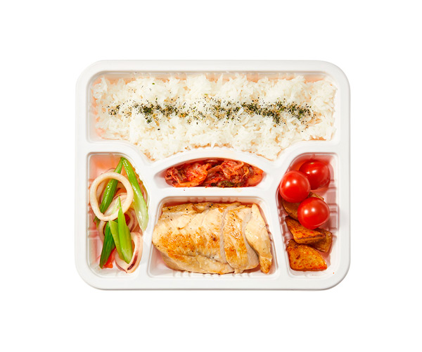 disposable plastic lunch containers