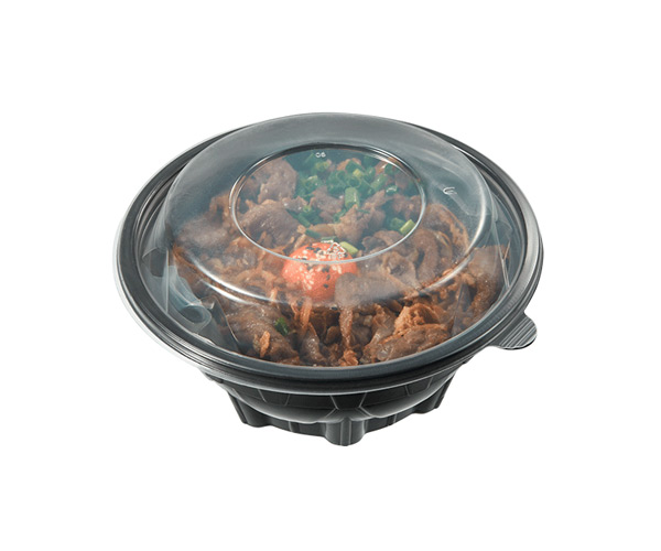 disposable transparent plastic food containers