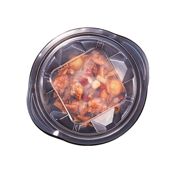 The Round PP Plastic Lunch Food to Go Container for the Restaurant