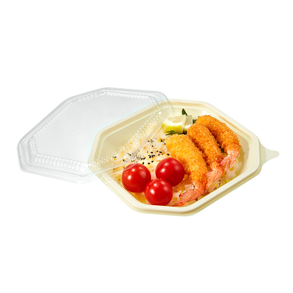 Food Grade Lunch Food Take out Box with Leak-proof Lid