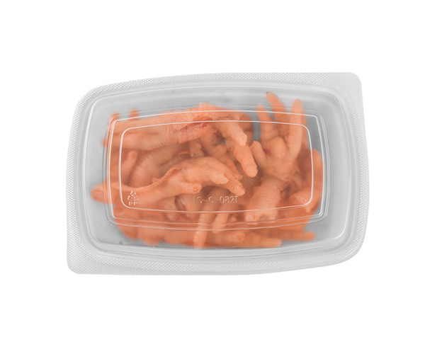 clear disposable plastic containers