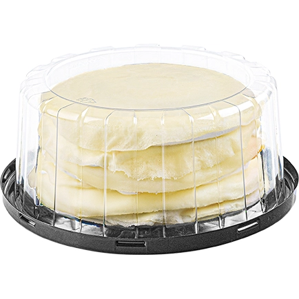 plastic disposable cake containers
