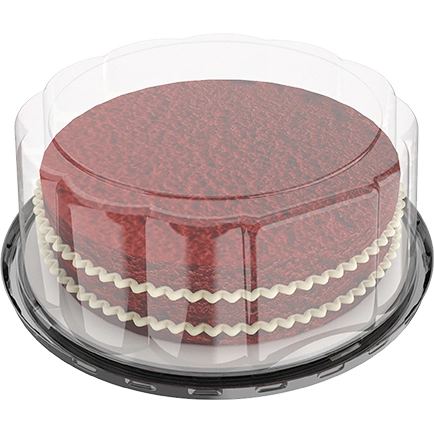 plastic cake packaging boxes