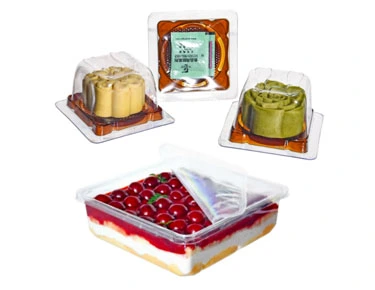 Pastry Packaging With Seal Film