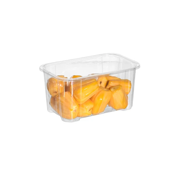 Supermarket Fresh Fruit And Vegetable Cold Storage Display Box With Lidding Film