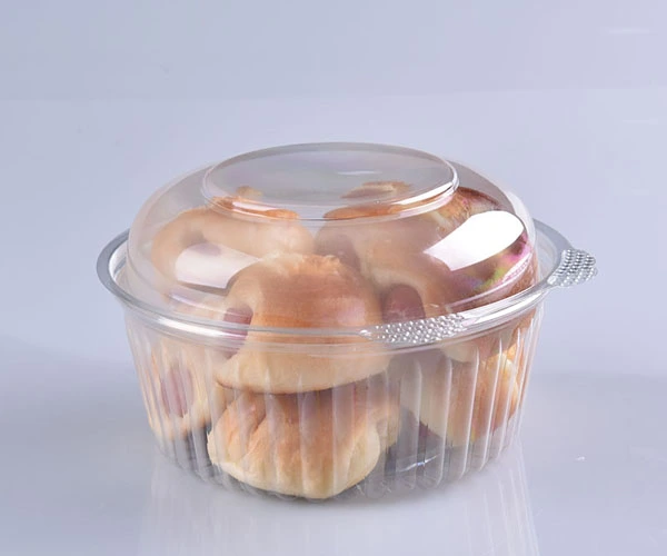 Cake Container Customized 4 Inches Transparent Round Cake Box