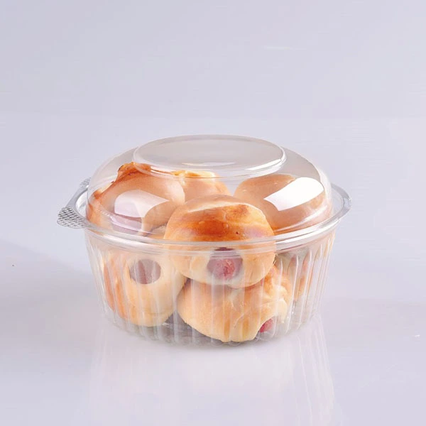 Cake Container Customized 4 Inches Transparent Round Cake Box