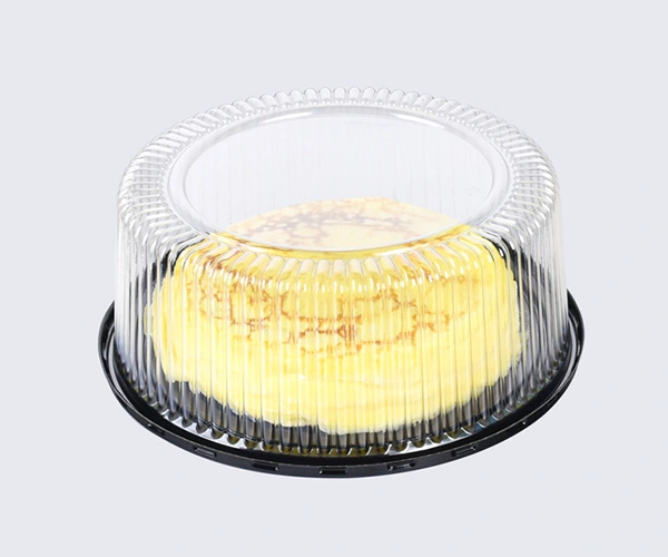 lesui new design food grade round disposable clear 10 inches cake packaging container 02