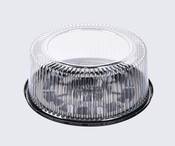 lesui new design food grade round disposable clear 10 inches cake packaging container 03