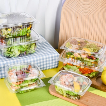Plastic Salad Container