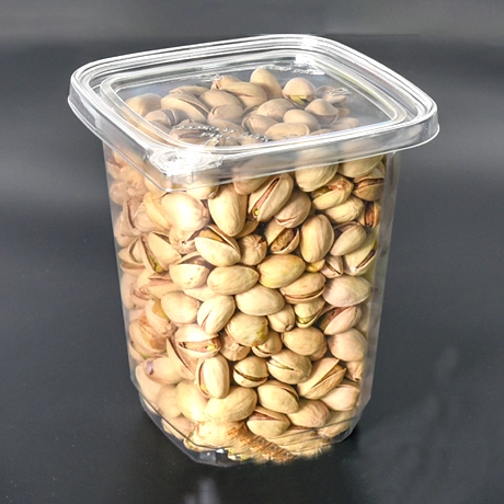 32oz disposable food packaging salad packaging evident tamper square container with lid
