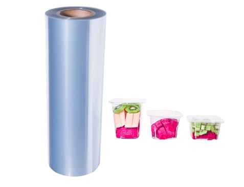 Food Grade Custom Logo PET Lidding Film Roll for Milk & Tea Cups