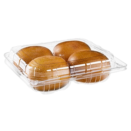 Wholesale Custom Transparent Plastic Fruit Food Packaging Box Kiwi Fruit Container