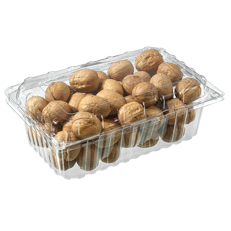 Large Capality Plastic Apple Pear Fig Avocado Packing Box Take Out Fruits Clamshell Grapes Containers