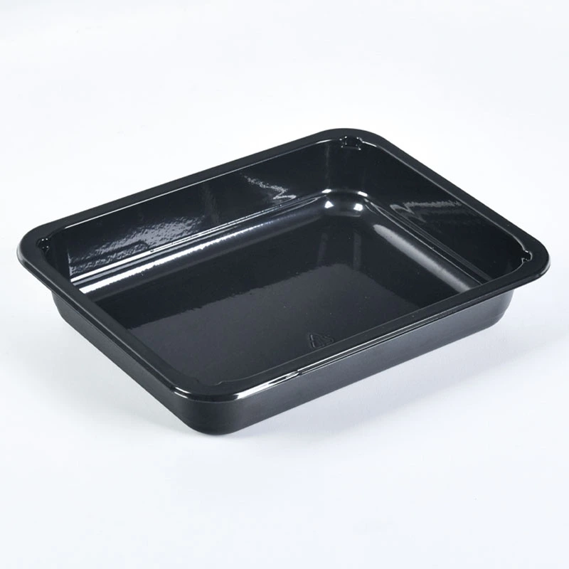 800ml CPET Trays Microwave Oven Safe Rectangle CPET Food Containers